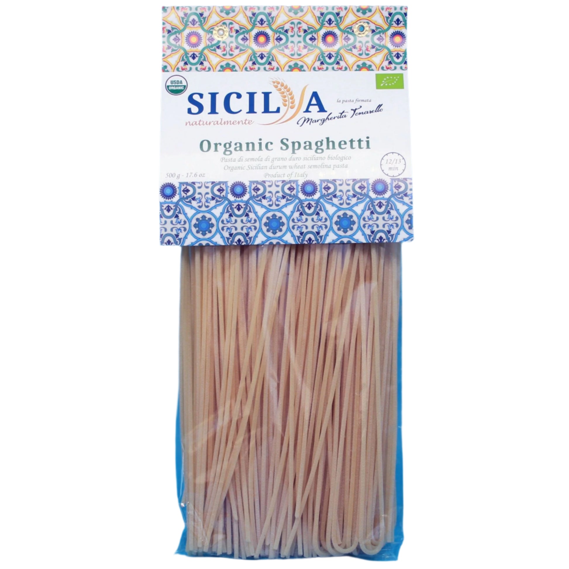 Organic Artisanal Spaghetti - Sicily Kitchen